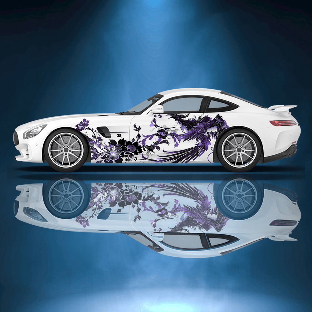 Car Accessories Phoenix - Goddelijke Phoenix Is Flying Car Vinyl