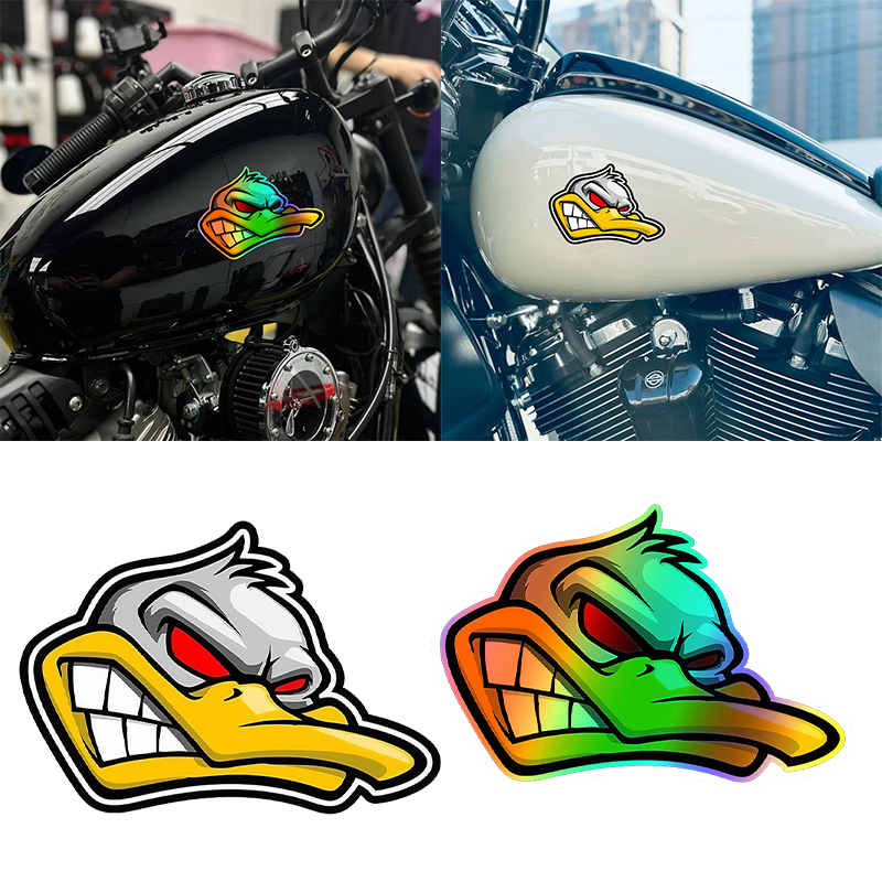 Car Accessories Quotes - 1PC grappige cartoon boze eend hoofd