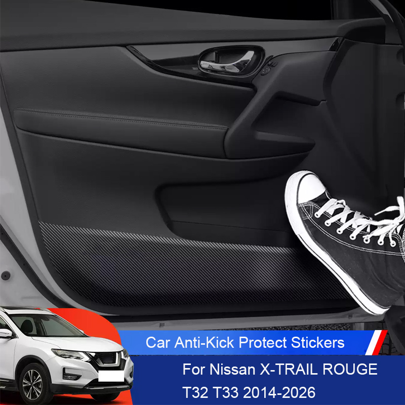 Car Accessories Nissan Xtrail - Auto B-stijl Deur Anti-Kick Bescherm Pad