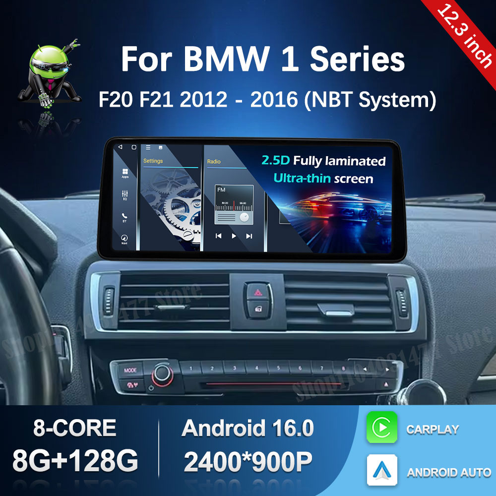 Car Accessories In India - Android 16 BT voor BMW 1