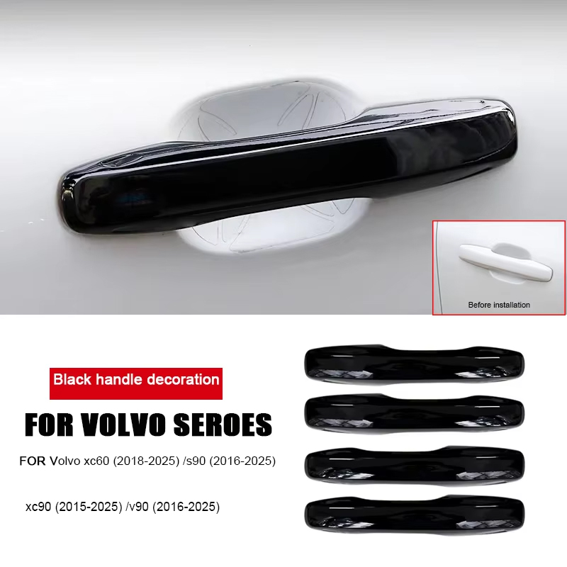 Volvo Car Accessories Xc60 - Voor Volvo auto deurklink decoratieve cover