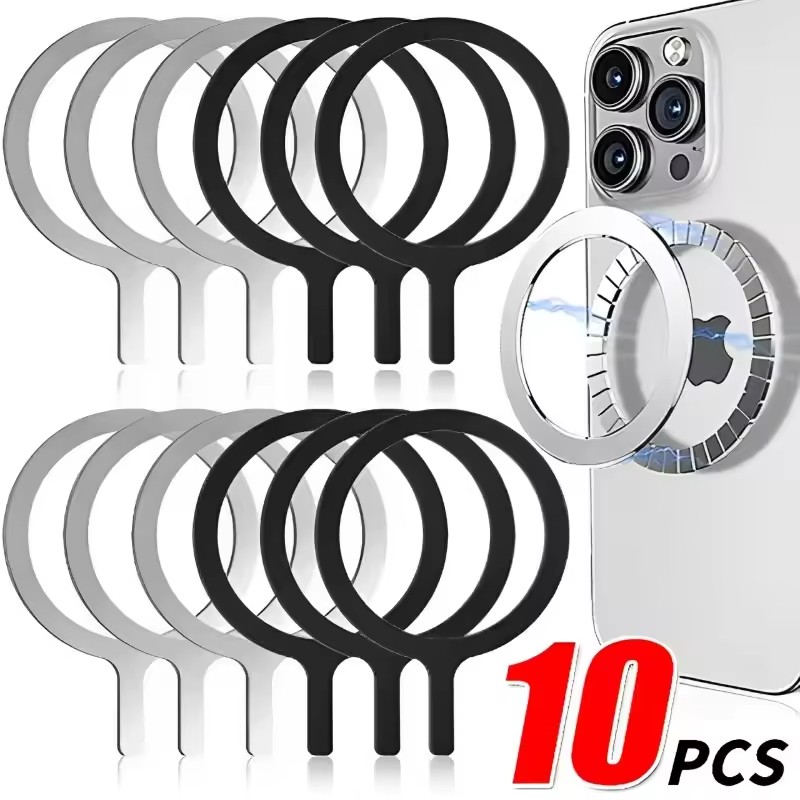 Wireless Car Charger - Universele Magneet Sticker Magnetische Adapter Ring