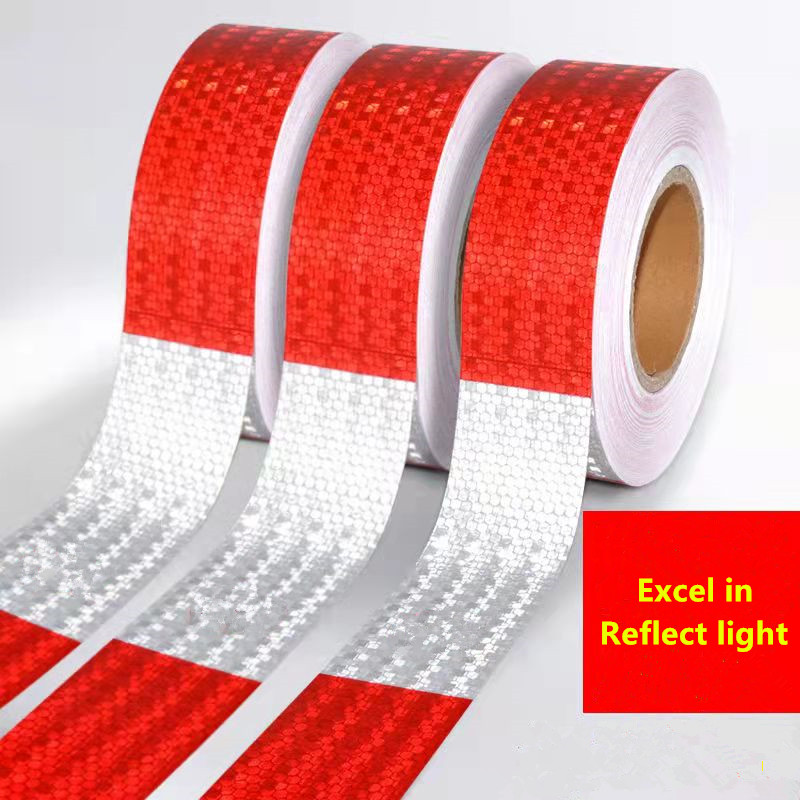 Car Accessories For Night Driving - Auto reflecterende stickers Vrachtwagentrailer reflecterende strips