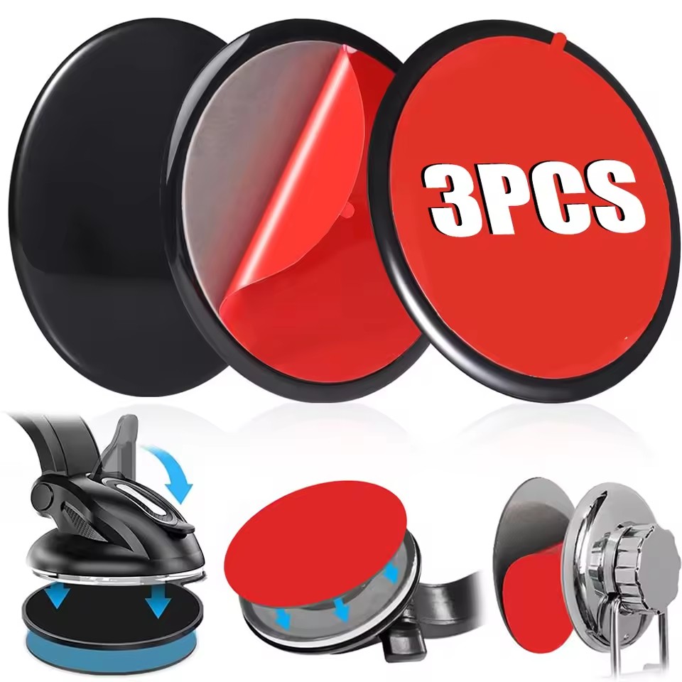 Car Accessories Phone Holder - Universele dashboard kleefpadset voor zuignapbevestiging autohouder