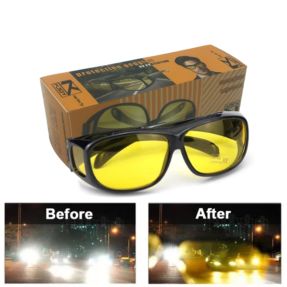 Car Accessories For Night Driving - 2026 Nieuwe nachtzicht-rijbril Anti-glare autorijbril Beschermende