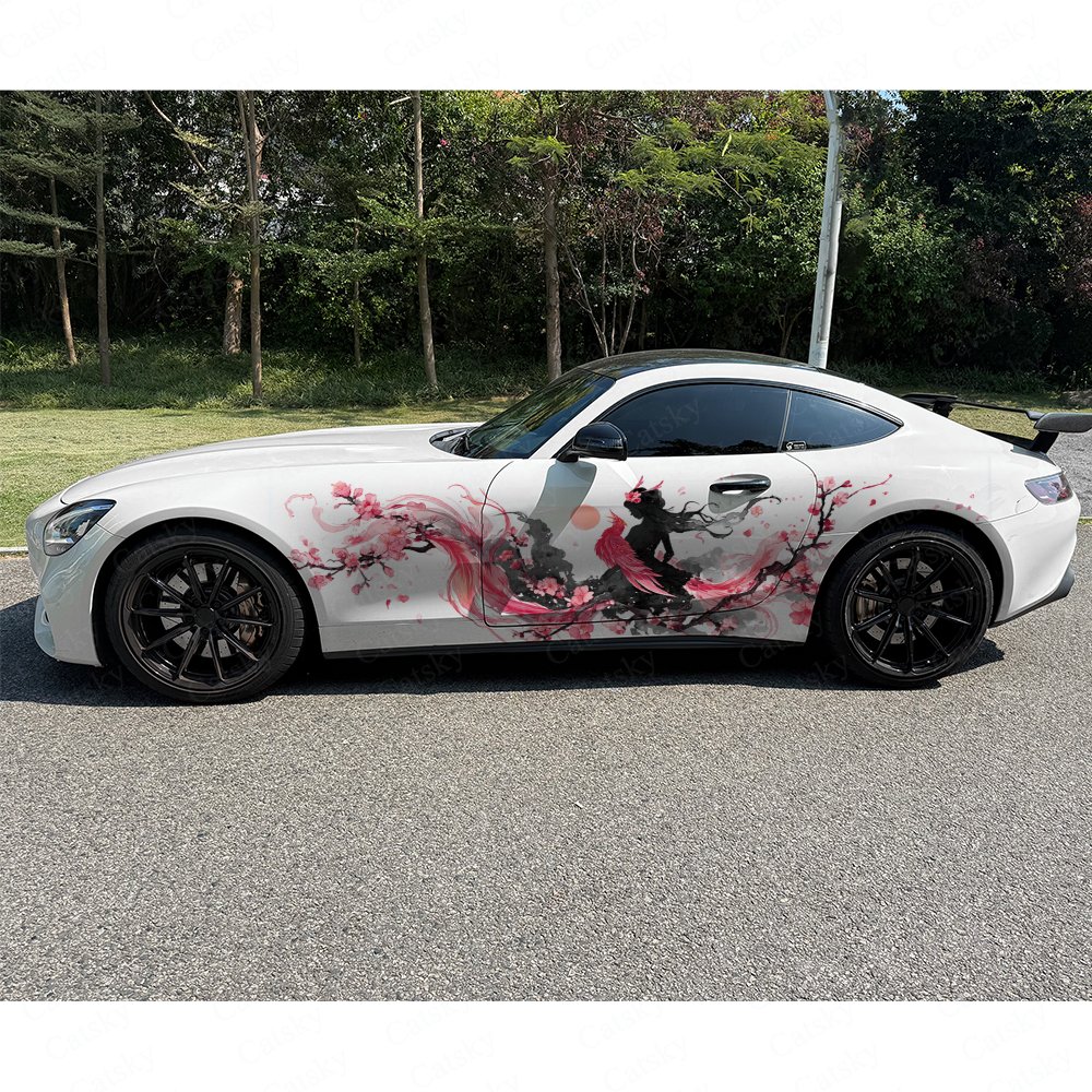 2 stuks Flower Phoenix Silhoue - Car Accessories Phoenix recensie en prijs