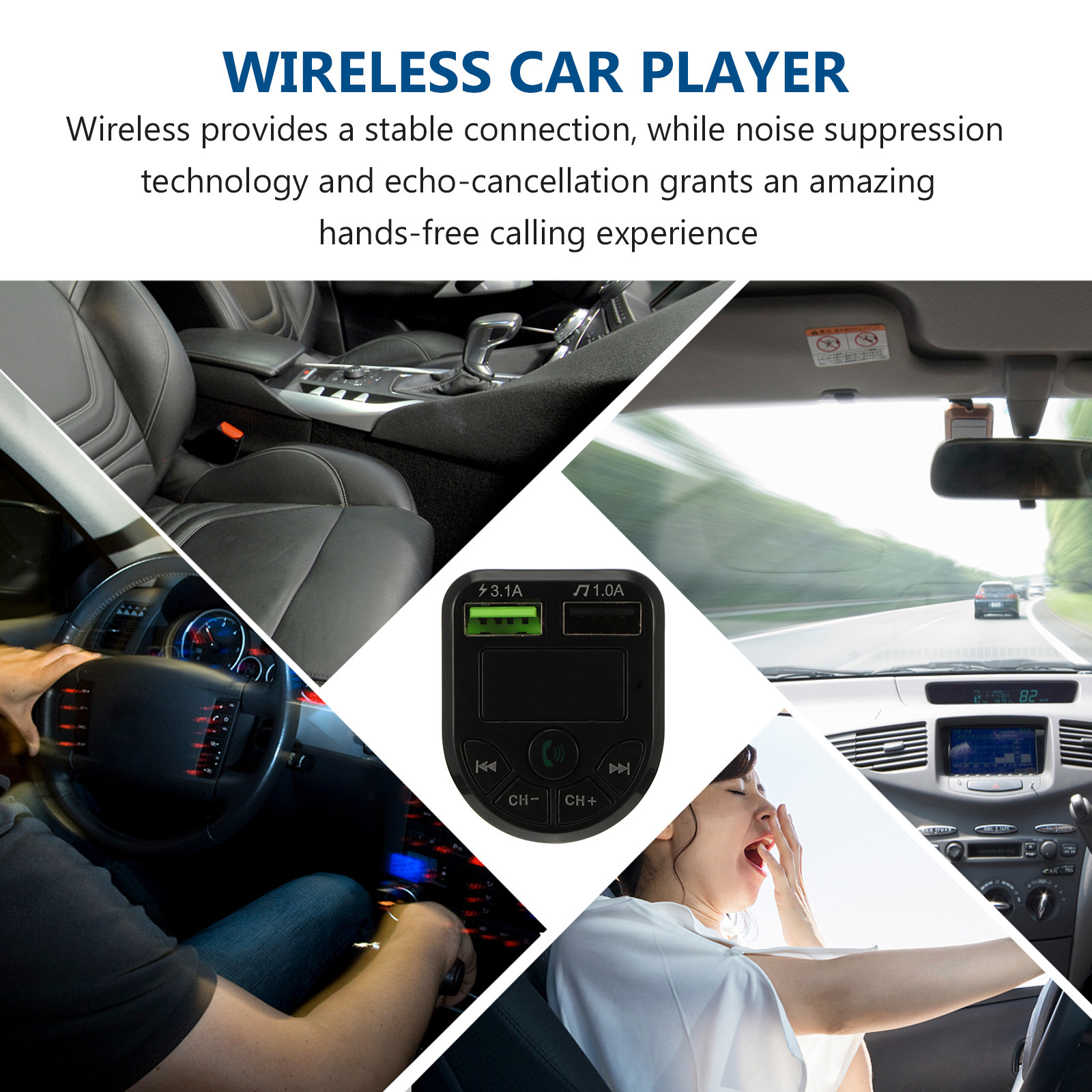 Ontvanger Draadloze Autoadapte - Wireless Car Charger recensie en prijs