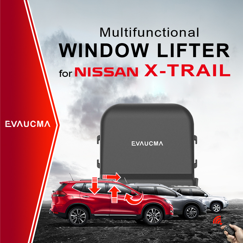 Raamheffer voor Nissan X-trail - Car Accessories Nissan Xtrail recensie en prijs