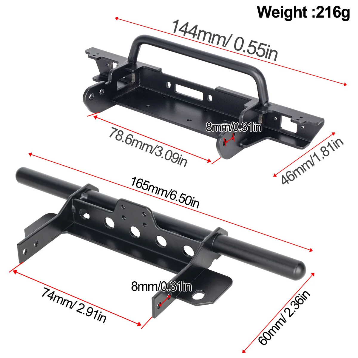 Metalen voorbumper voor VP VS4 - Car Accessories Phoenix recensie en prijs