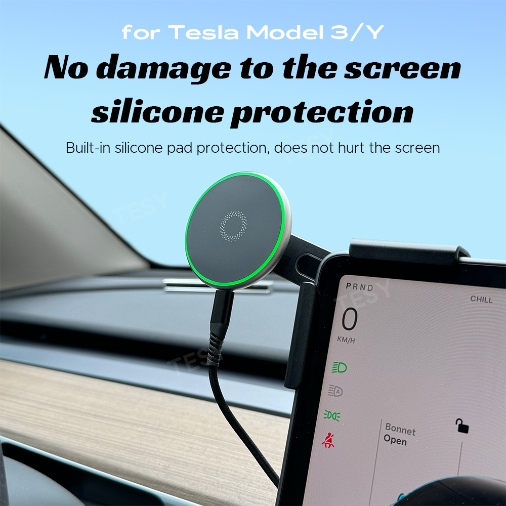 TESY Auto Telefoonhouder 15W M - Wireless Car Charger recensie en prijs