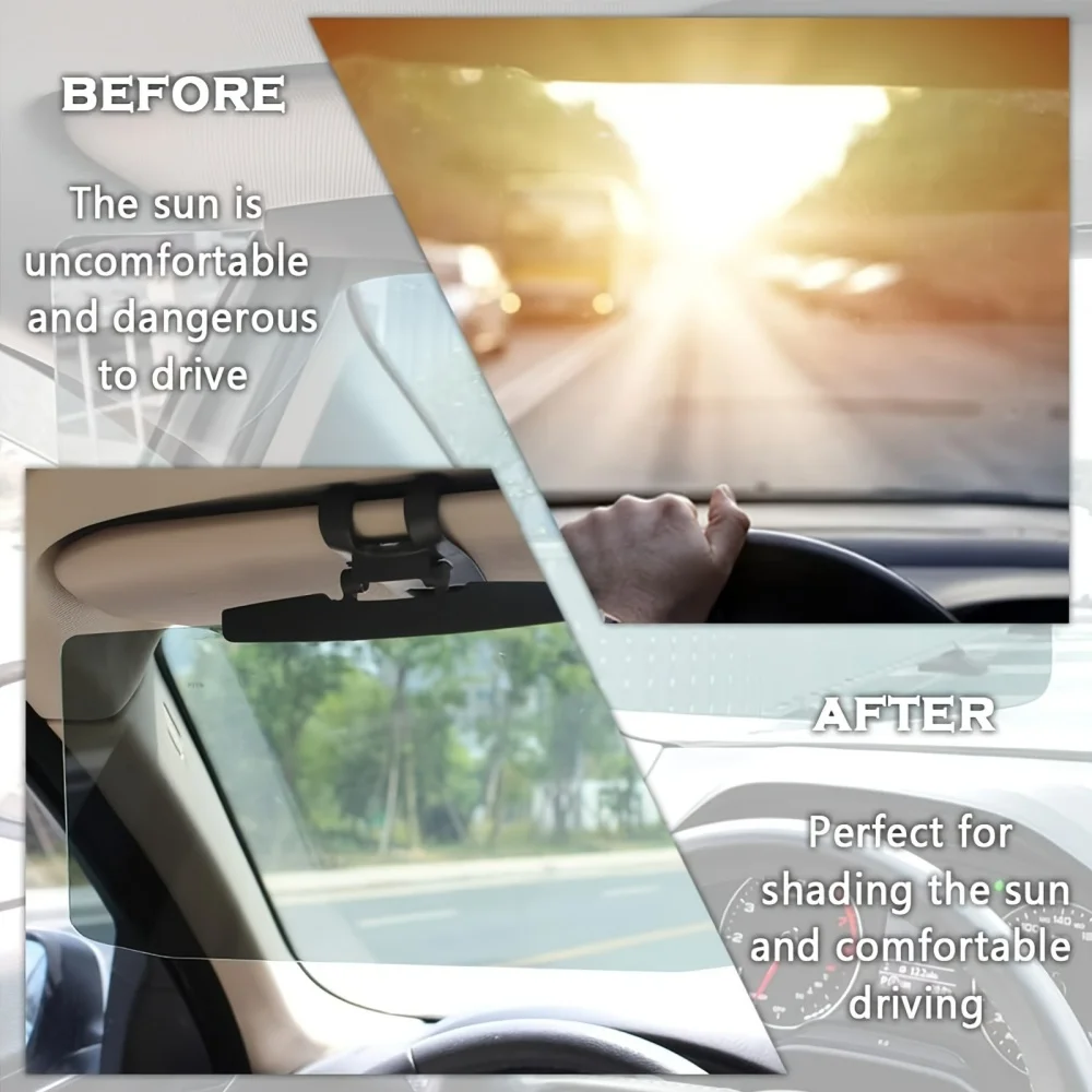 Opvouwbare autozonnescherm HD  - Car Accessories For Night Driving recensie en prijs