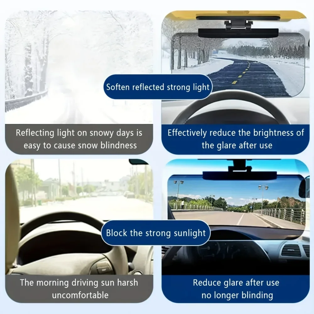 Opvouwbare autozonnescherm HD  - Car Accessories For Night Driving recensie en prijs