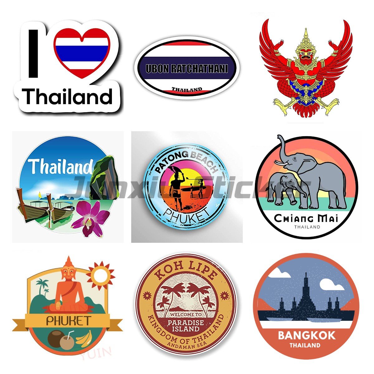 Thailand Nationale Vlag Garuda - Car Accessories Thailand recensie en prijs