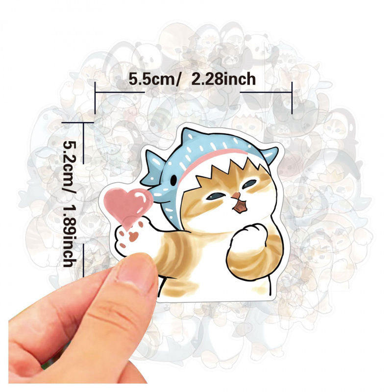 Mofusand schattige stickers vo - Car Accessories Quotes recensie en prijs