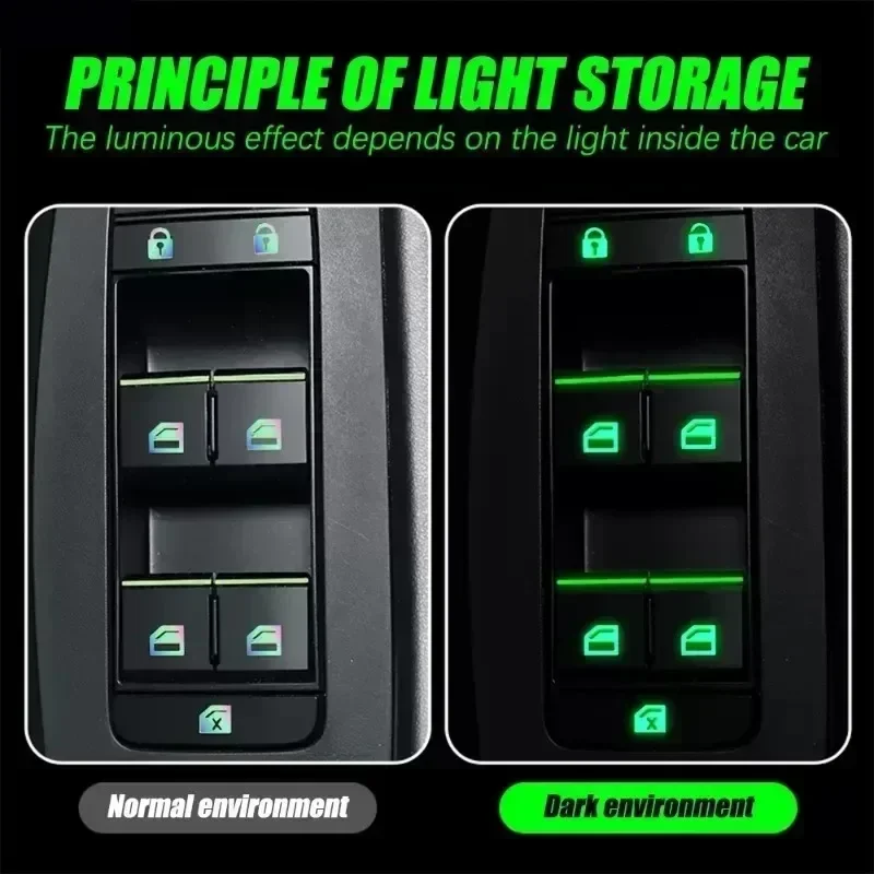 1 set Glow-in-the-Dark autokno - Car Accessories Quotes recensie en prijs