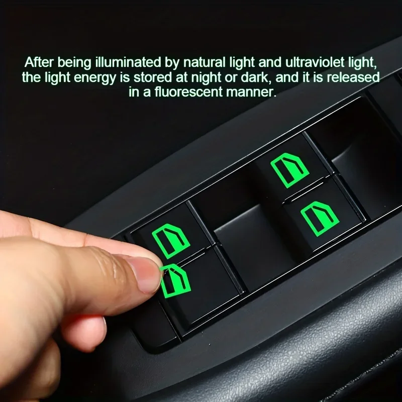 1 set Glow-in-the-Dark autokno - Car Accessories Quotes recensie en prijs