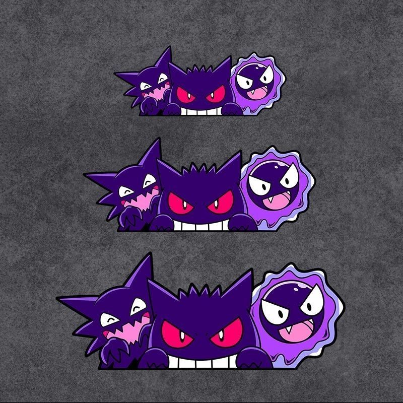 Leuke Pokemon Gengar Anime Aut - Car Accessories Quotes recensie en prijs