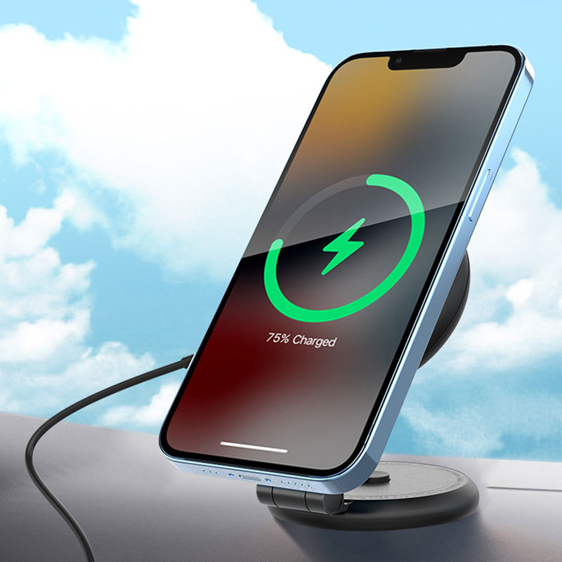 Verborgen magnetische autotele - Wireless Car Charger recensie en prijs