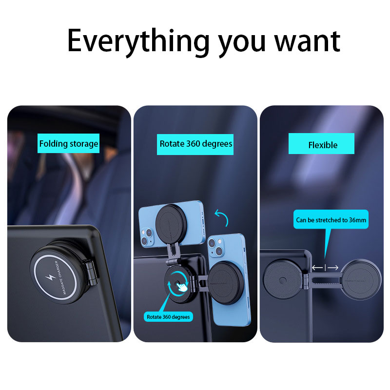 Verborgen magnetische autotele - Wireless Car Charger recensie en prijs