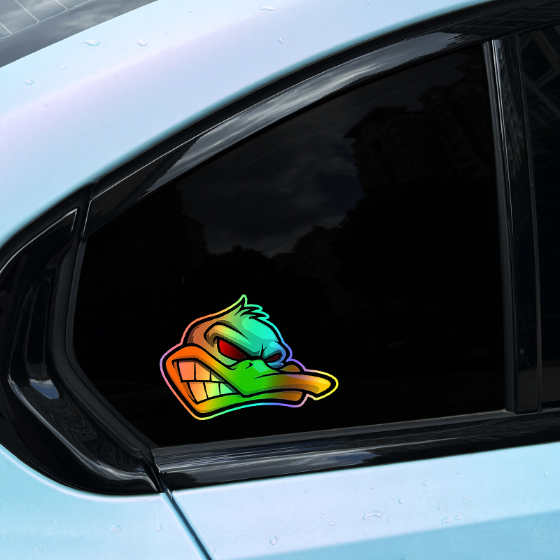 1PC grappige cartoon boze eend - Car Accessories Quotes recensie en prijs