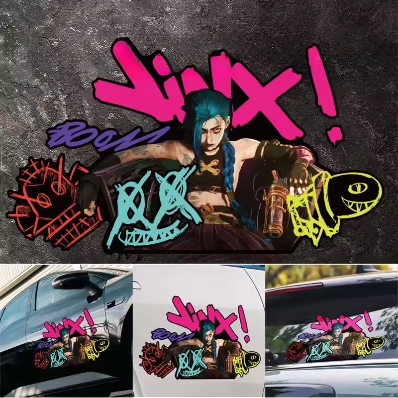 Arcane Jinx Graffiti reflecter - Car Accessories Quotes recensie en prijs