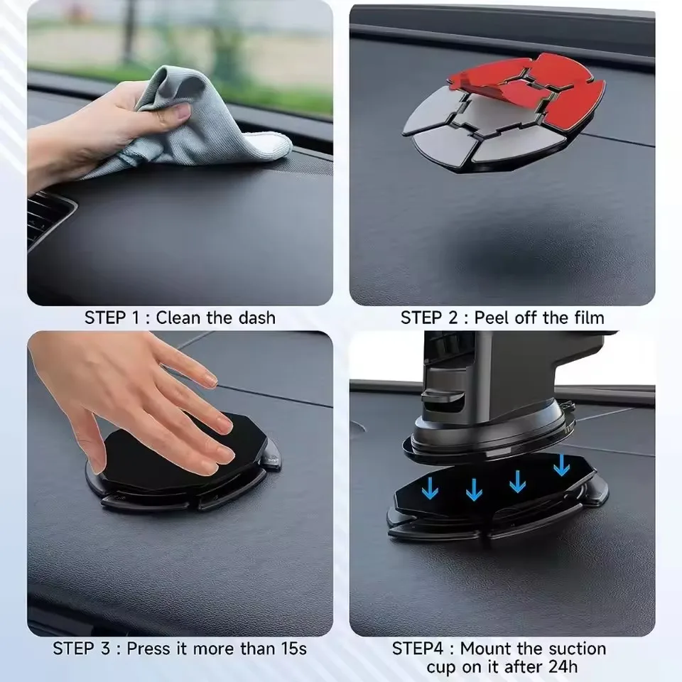 Flexibel siliconen dashboardku - Car Accessories Phone Holder recensie en prijs