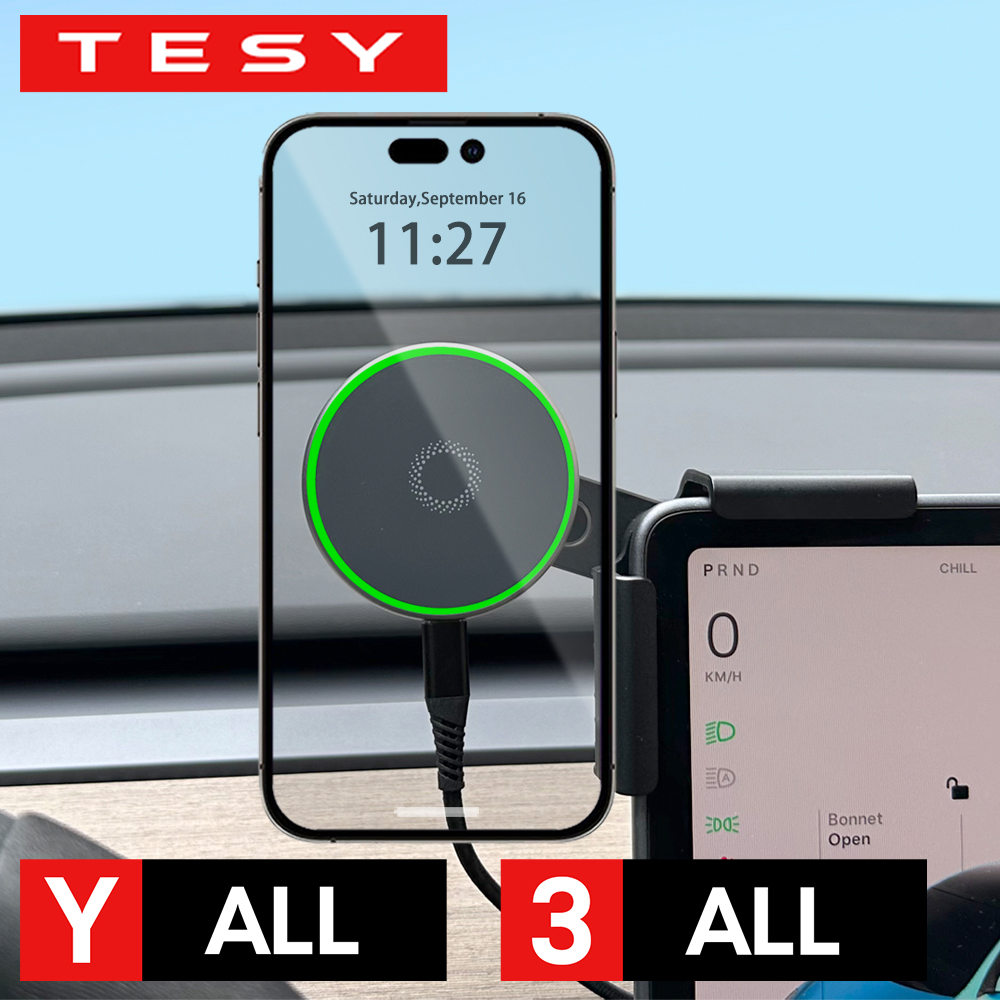 Auto telefoonhouder 15W magnet - Wireless Car Charger recensie en prijs