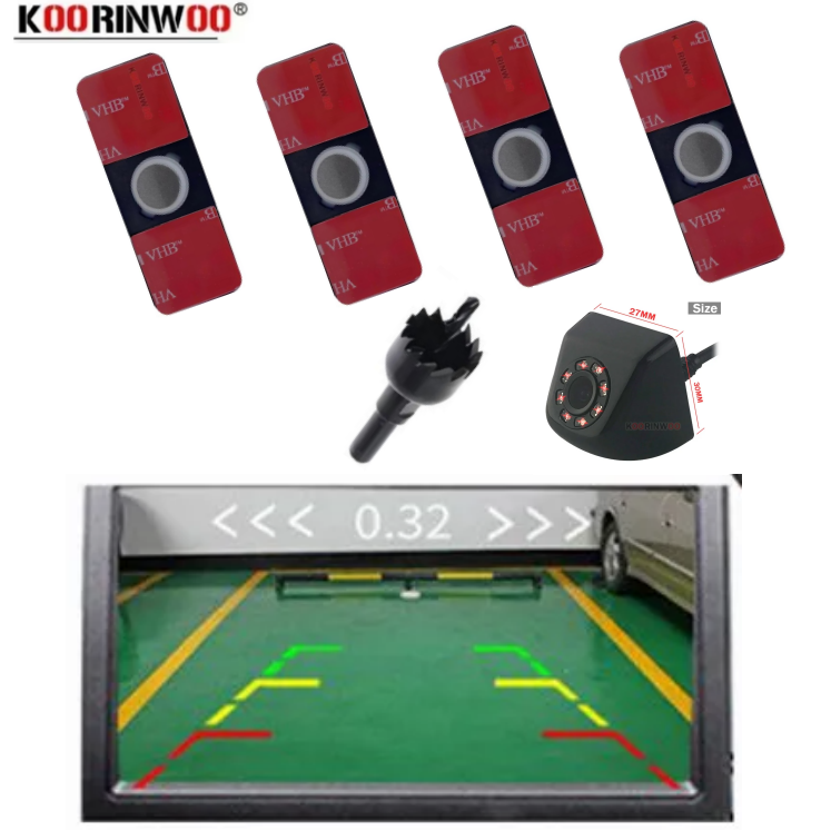 Auto Sensor Kit 16.5MM Parktro - Car Accessories In India recensie en prijs