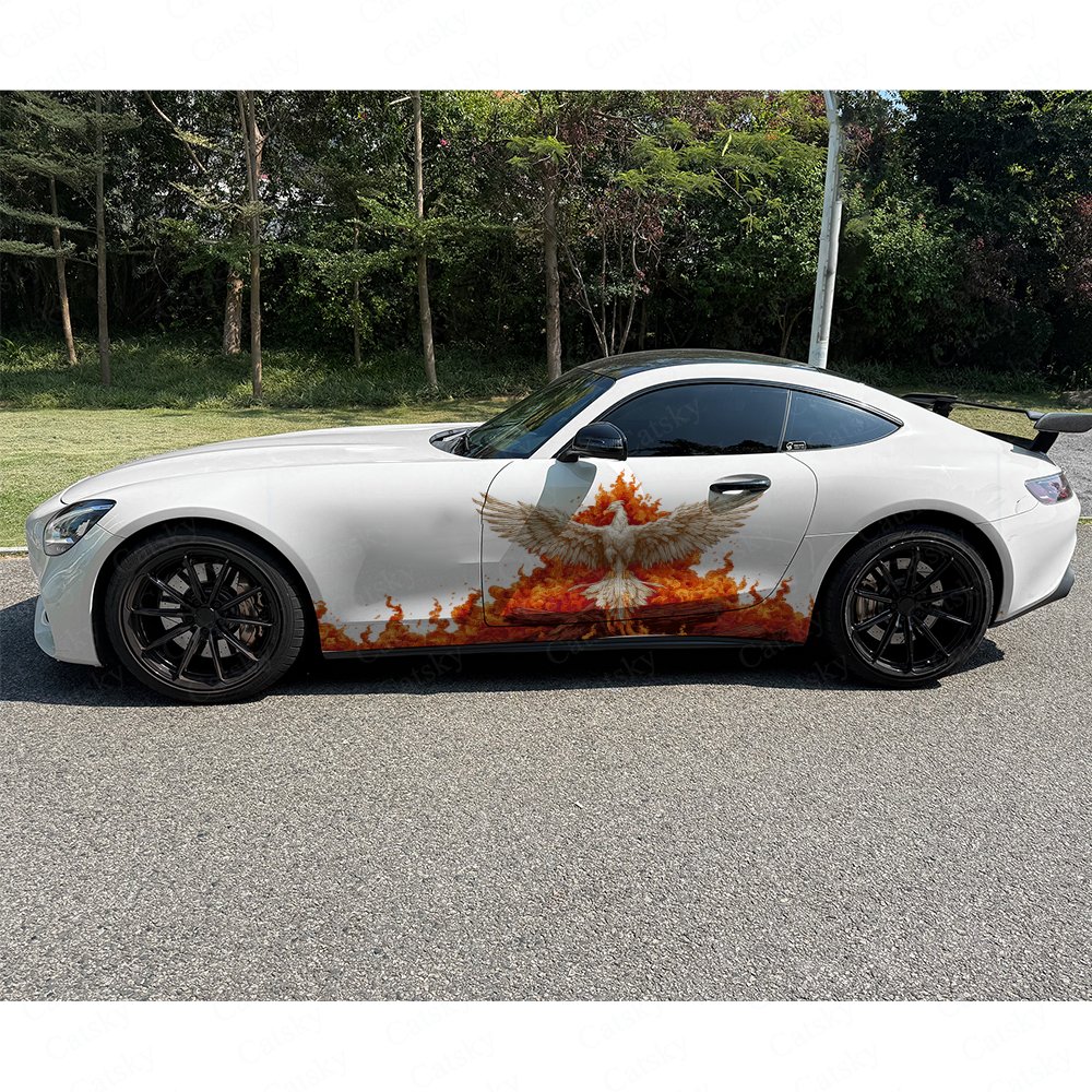 2 stuks Blazing Divine Phoenix - Car Accessories Phoenix recensie en prijs