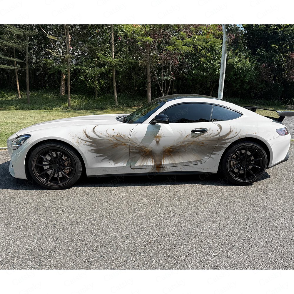 2 stuks mythische gouden gevle - Car Accessories Phoenix recensie en prijs