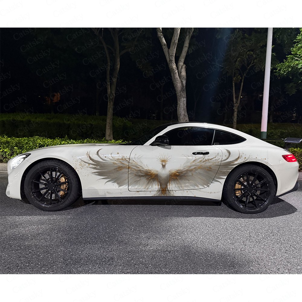 2 stuks mythische gouden gevle - Car Accessories Phoenix recensie en prijs