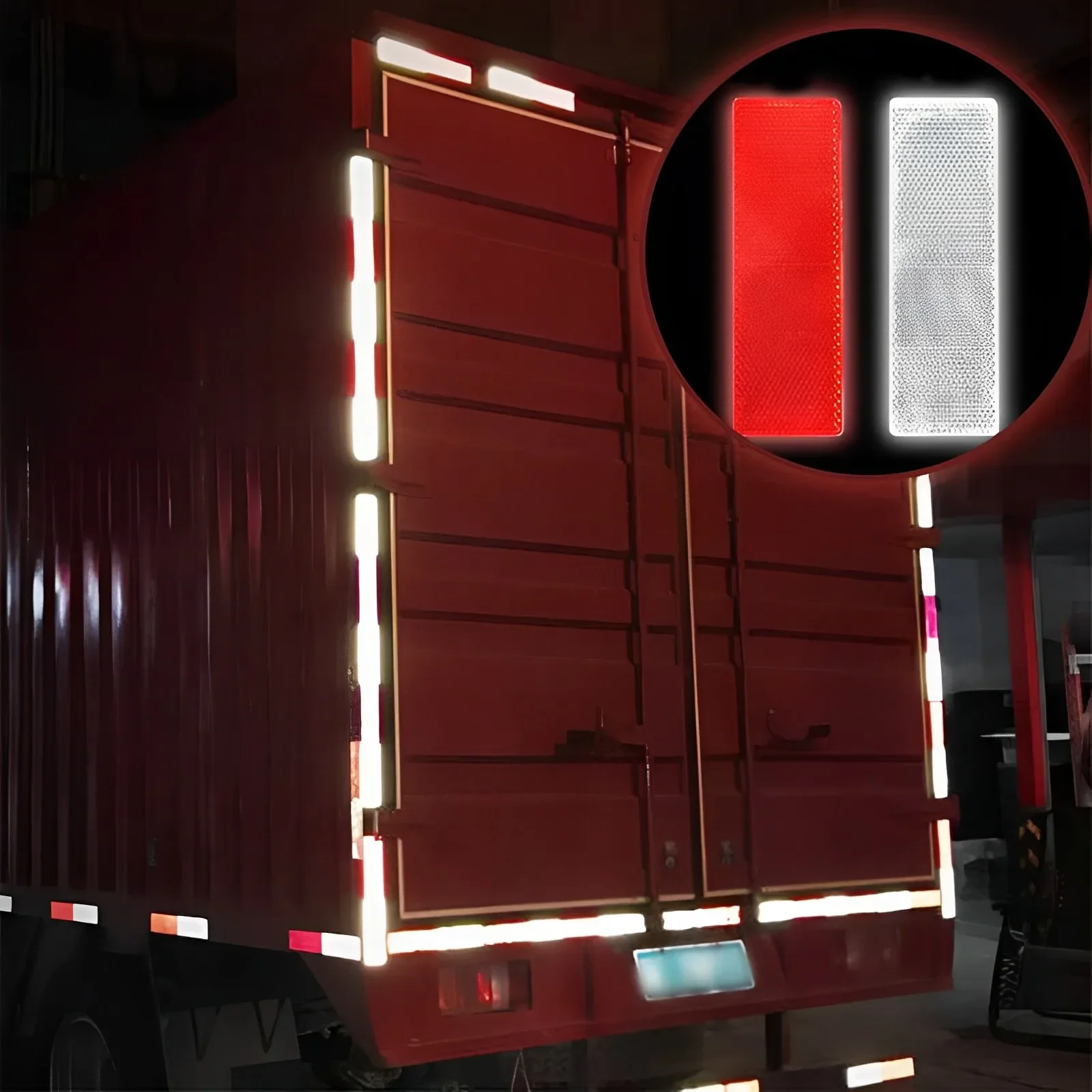 Rechthoek reflecterende waarsc - Car Accessories For Night Driving recensie en prijs