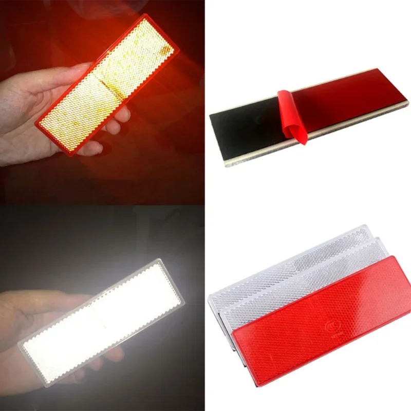 Rechthoek reflecterende waarsc - Car Accessories For Night Driving recensie en prijs
