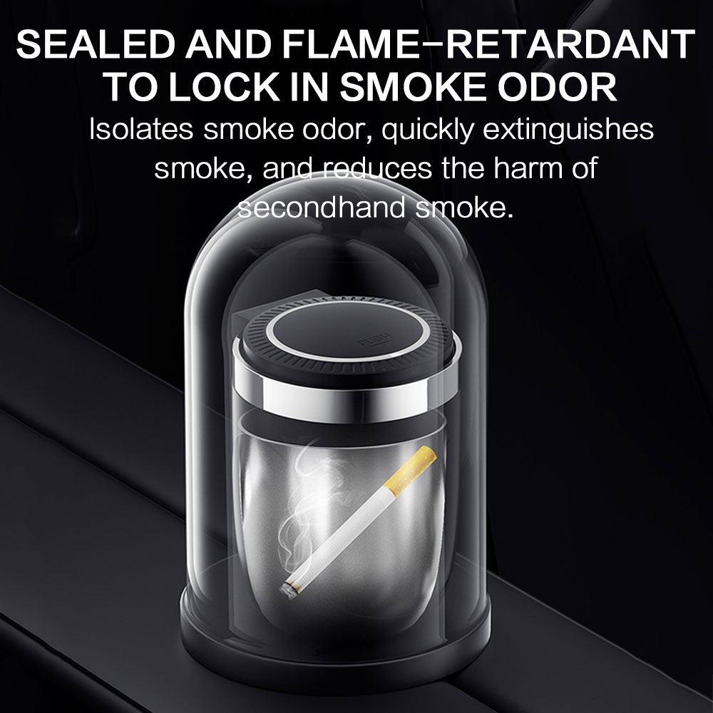 Auto-asbak met led-verlichting - Car Accessories For Night Driving recensie en prijs