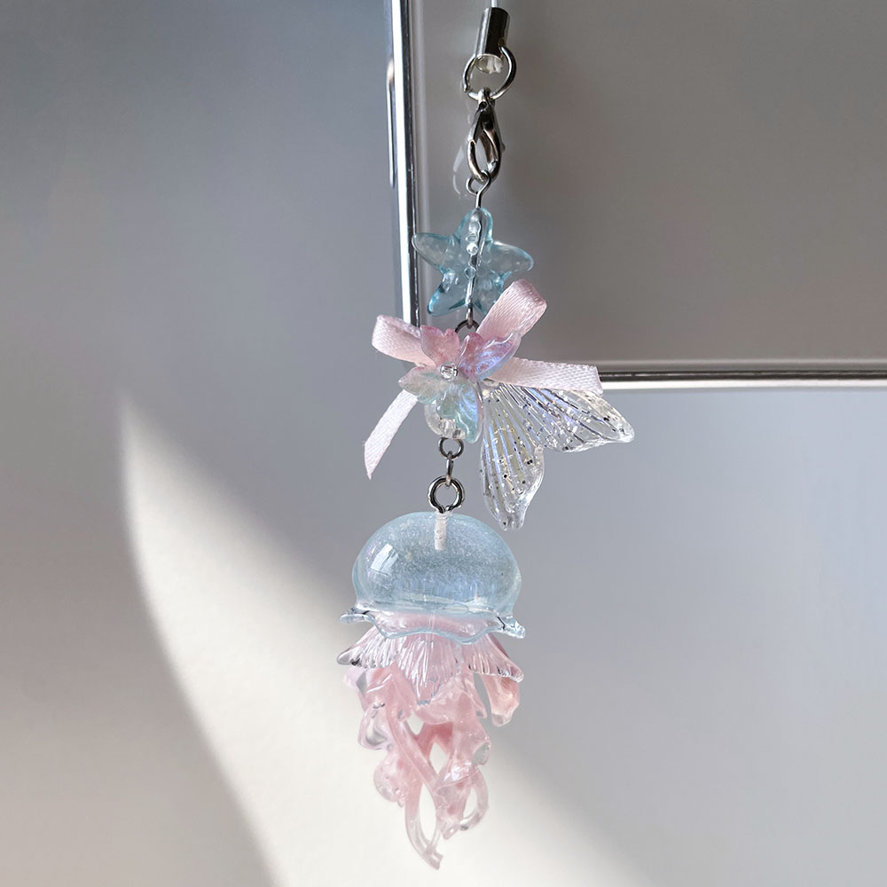 Blauwe Kwallen Telefoonketting - Car Accessories Bangkok recensie en prijs