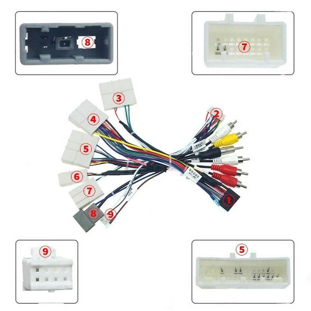 Compatibele auto 16-pins Andro - Car Accessories Nissan Xtrail recensie en prijs