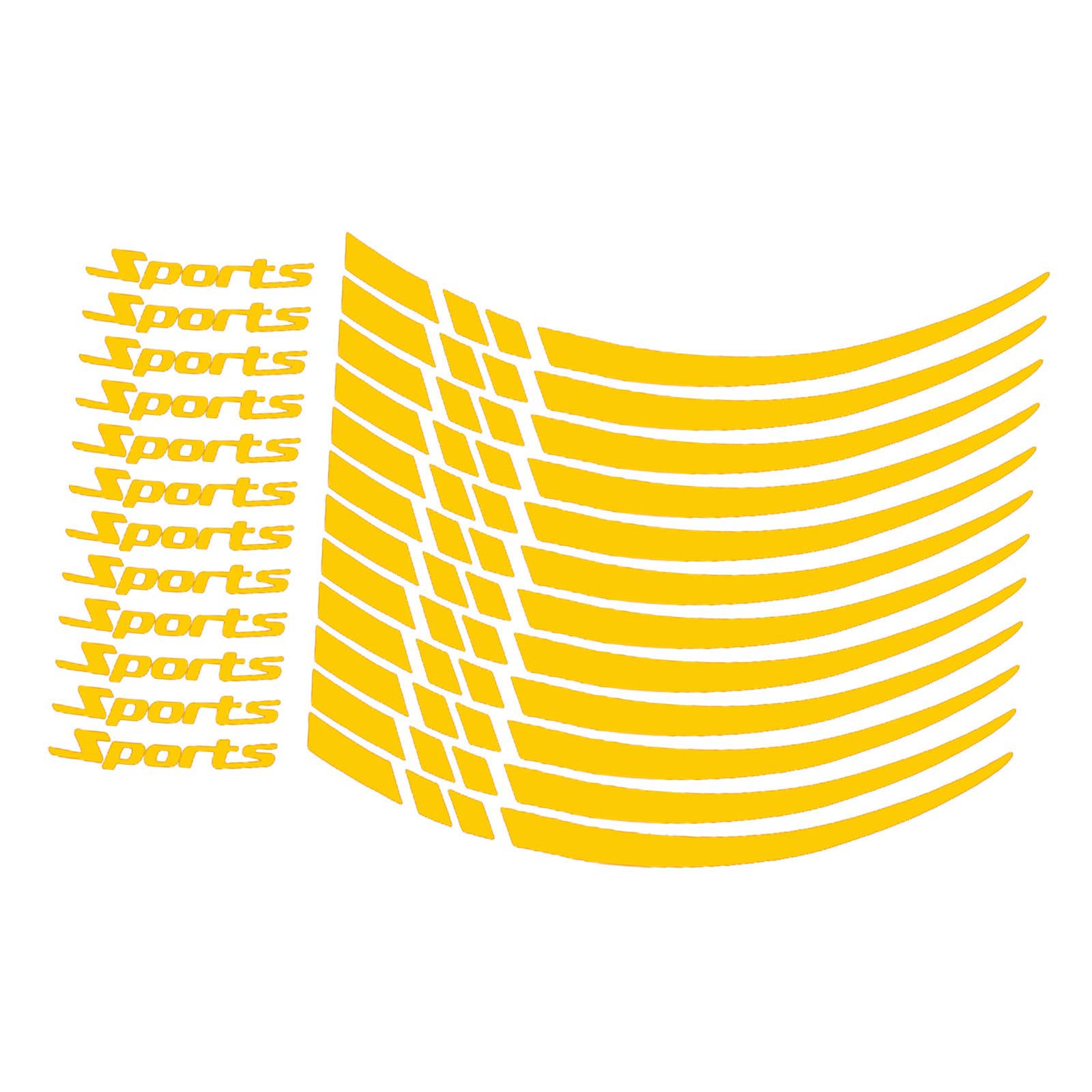 Reflecterende PVC velgstickers - Car Accessories For Night Driving recensie en prijs