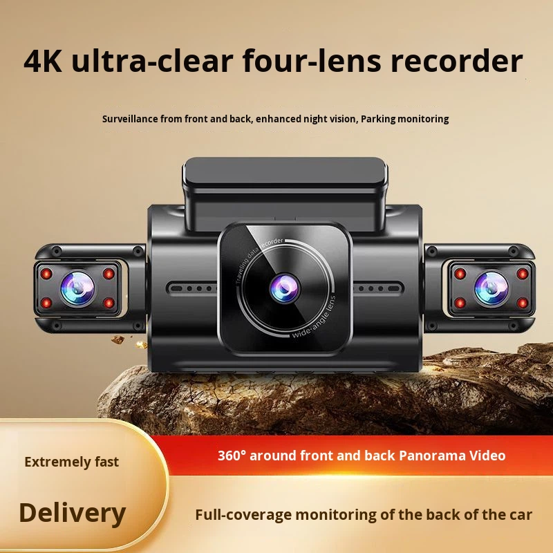 Nieuwe 2025 Model Dashcam Vier - Car Dash Cam recensie en prijs